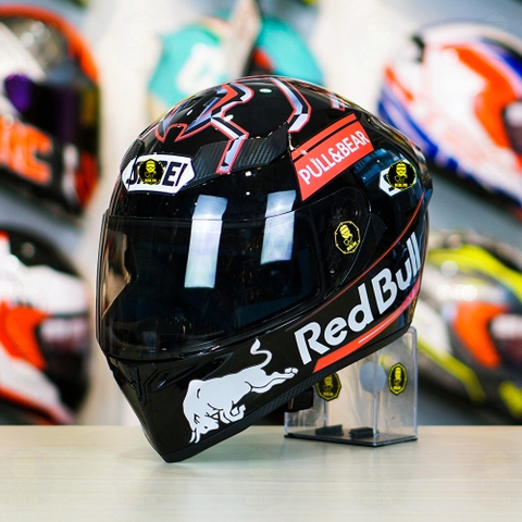 Mũ Royal M138b Đen Bóng + Tặng Dán Tem Decal Shoei M93 V1 FREESHIP