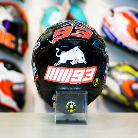 Mũ Royal M138b Đen Bóng + Tặng Dán Tem Decal Shoei M93 V1 FREESHIP