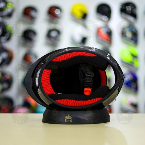 Mũ Fullface EGO E7 T1 Xám Cam Nhám FREESHIP