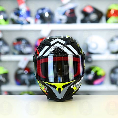 Mũ Fullface EGO E7 T17 Đen Vàng Bóng FREESHIP