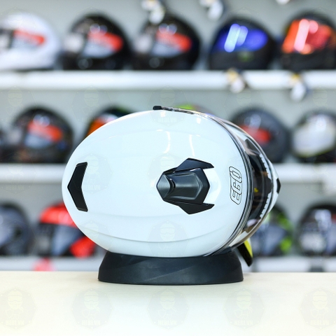Mũ Fullface EGO E81 Trắng Bóng FREESHIP