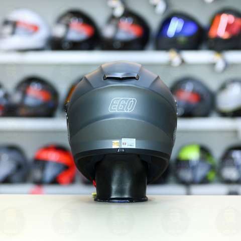 Mũ Fullface EGO E81 Xám Titanium FREESHIP