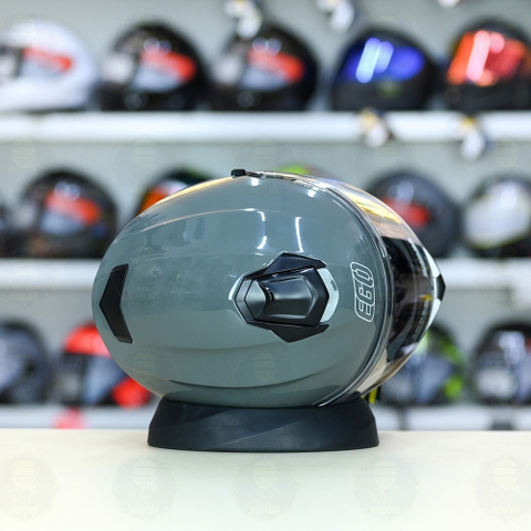 Mũ Fullface EGO E81 Xi Măng Bóng FREESHIP