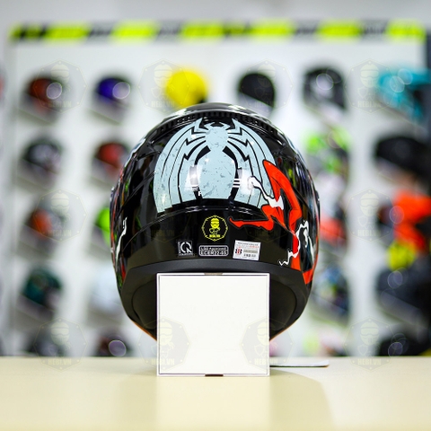 Mũ LS2 FF353 Đen Bóng + Dán Tem Decal Venom V2 FREESHIP