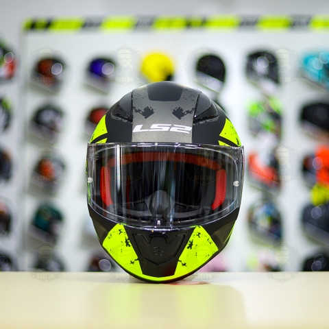 Mũ Fullface LS2 FF353 T1 Đen Nhám Vàng FREESHIP