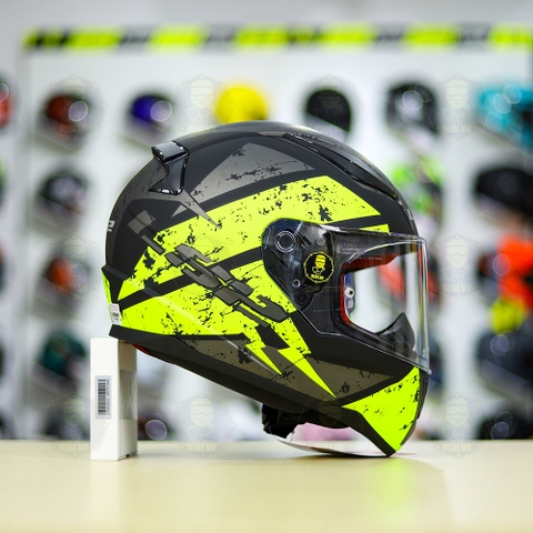 Mũ Fullface LS2 FF353 T1 Đen Nhám Vàng FREESHIP