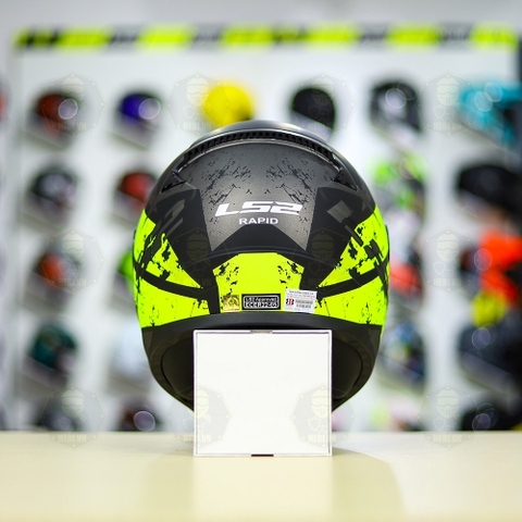 Mũ Fullface LS2 FF353 T1 Đen Nhám Vàng FREESHIP