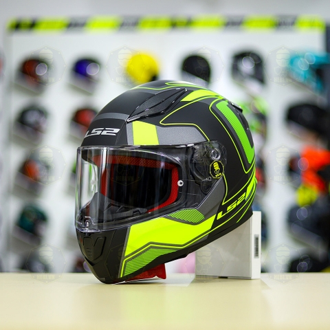 Mũ Fullface LS2 FF353 T2 Đen Nhám Vàng FREESHIP