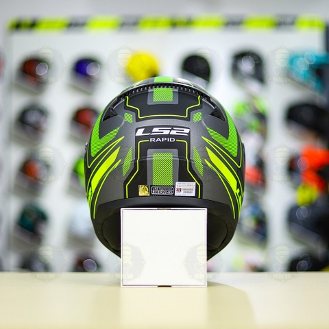 Mũ Fullface LS2 FF353 T2 Đen Nhám Vàng FREESHIP