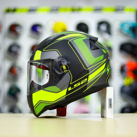 Mũ Fullface LS2 FF353 T2 Đen Nhám Vàng FREESHIP