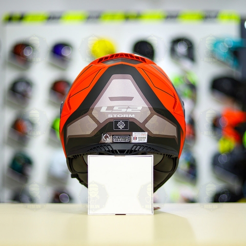 Mũ Fullface LS2 FF800 KPA 2 Kính Xám Đỏ Nhám FREESHIP + Tặng Pinlock