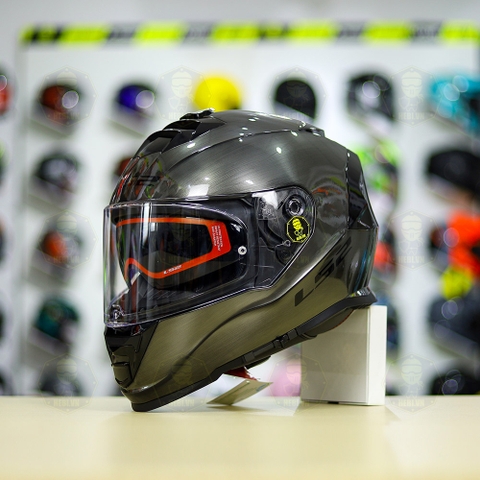 Mũ Fullface LS2 FF800 II KPA 2 Kính Xám Xước Bóng FREESHIP + Tặng Pinlock