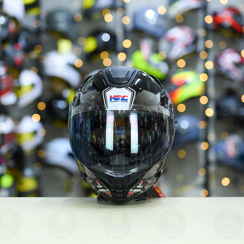 Mũ Fullface ROC R11 Pro Đen Bóng + Dán Tem Decal Winner X Xám FREESHIP