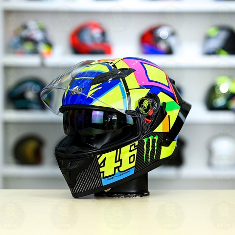 Mũ Fullface ROC 03 V3 SOLELUNA Tặng Kính Màu FREESHIP