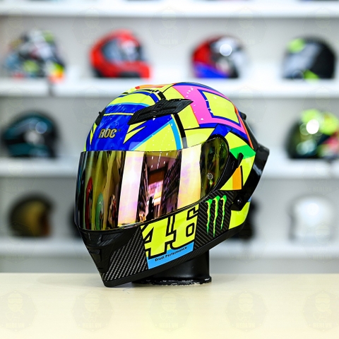 Mũ Fullface ROC 03 V3 SOLELUNA Tặng Kính Màu FREESHIP