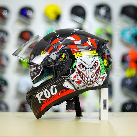 Mũ Fullface ROC 05 K3SV Joker Bóng FREESHIP