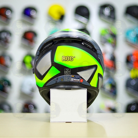 Mũ Fullface ROC 05 K3SV LIQUEFY Xanh Nhám FREESHIP