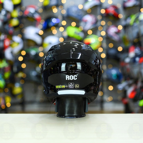 Mũ Fullface ROC R11 Pro Đen Bóng 2025 + Tặng Kính Đen FREESHIP