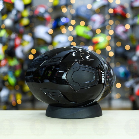 Mũ Fullface ROC R11 Pro Đen Bóng 2025 + Tặng Kính Đen FREESHIP