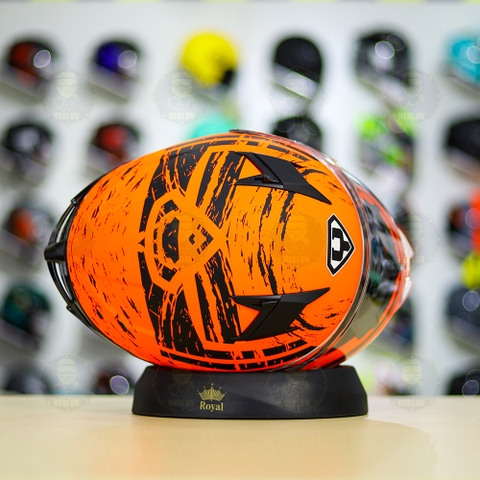 Mũ Fullface Yohe 978 PLUS 2020 Cam Đen Nhám FREESHIP