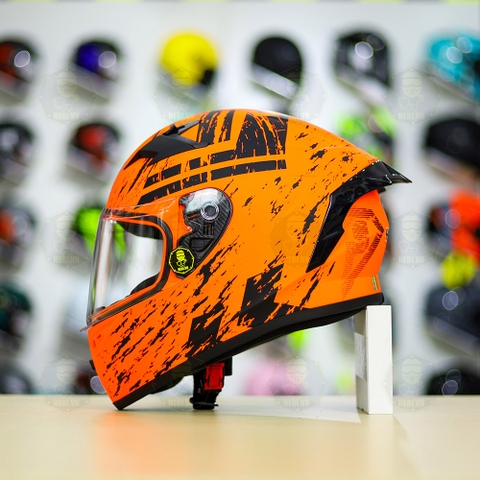 Mũ Fullface Yohe 978 PLUS 2020 Cam Đen Nhám FREESHIP