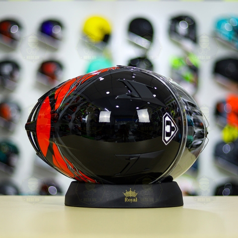 Mũ Fullface Yohe 978 PLUS 2020 Spyder Đen Xám Đỏ FREESHIP