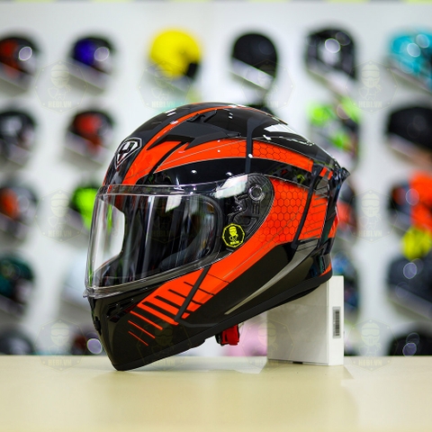 Mũ Fullface Yohe 978 PLUS 2020 T4 Đen Đỏ FREESHIP