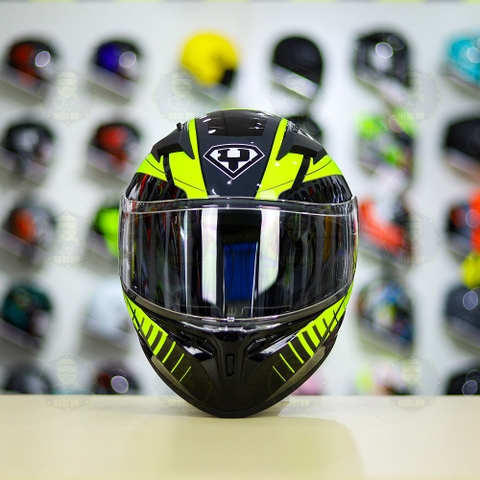 Mũ Fullface Yohe 978 PLUS 2020 T4 Đen Vàng FREESHIP