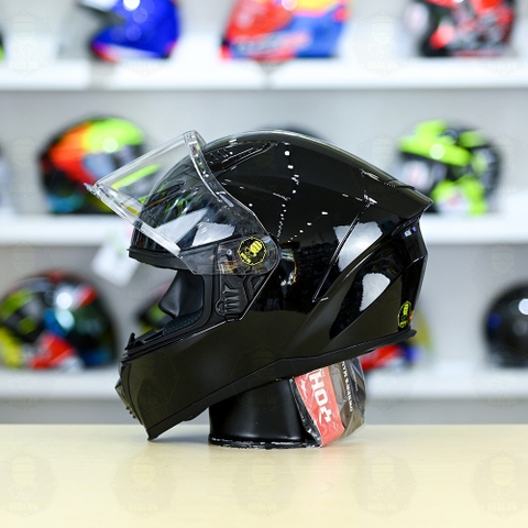 Mũ Fullface Yohe 985 Đen Bóng FREESHIP