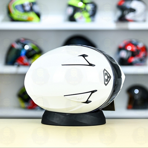 Mũ Fullface Yohe 985 Trắng Bóng FREESHIP