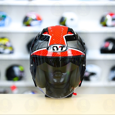 Mũ 3/4 2 kính KYT NFJ Super Kid - Freeship