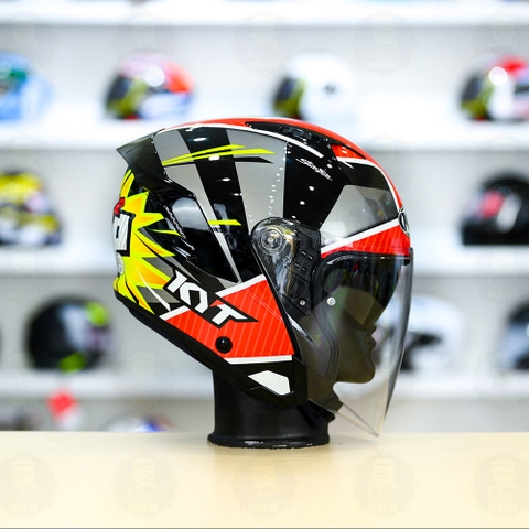 Mũ 3/4 2 kính KYT NFJ Super Kid - Freeship