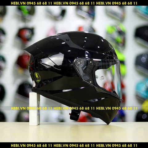 Mũ Fullface KYT TT Course Đen Bóng FREESHIP