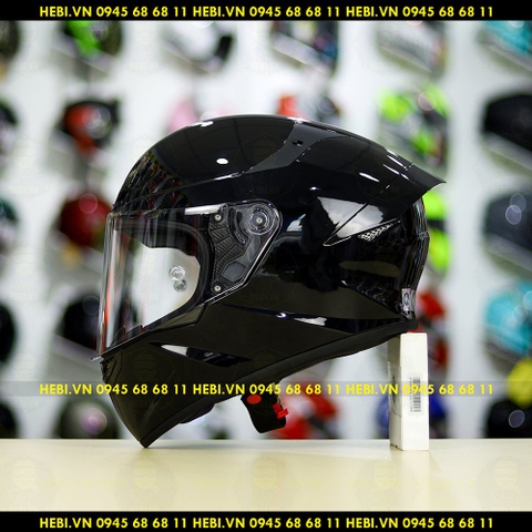Mũ Fullface KYT TT Course Đen Bóng FREESHIP