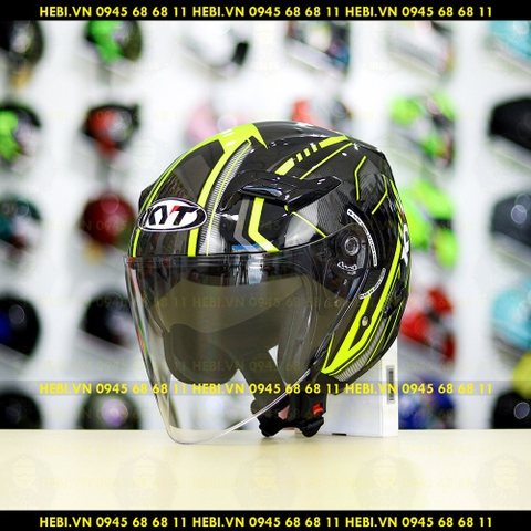 Nón 3/4 2 kính KYT VENOM Arrow - FREESHIP