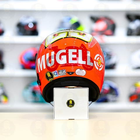 Nón 3/4 2 kính KYT VENOM Rosso Mugello - FREESHIP