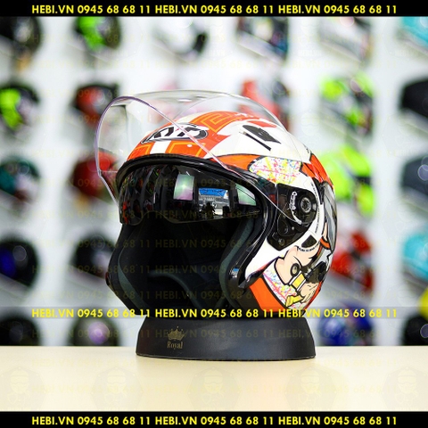 Nón 3/4 2 kính KYT VENOM Corsi - FREESHIP