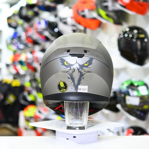 Mũ Lật Hàm EGO E9 Xám Nhám FREESHIP