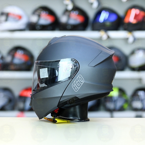 Mũ Lật Hàm EGO E91 Xám Titanium FREESHIP