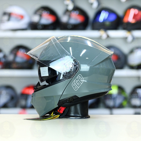 Mũ Lật Hàm EGO E91 Xi Măng Bóng FREESHIP