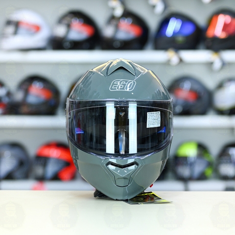 Mũ Lật Hàm EGO E91 Xi Măng Bóng FREESHIP