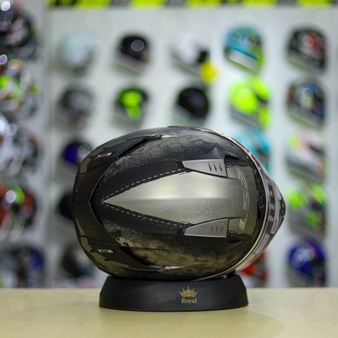 Mũ Fullface LS2 FF327 Challenger FLEX Đen Nhám FREESHIP