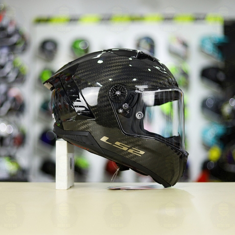 Mũ fullface LS2 FF805 CARBON FULL Bóng RACER + Tặng Kính Đen + Pinlock + Tearoff FREESHIP