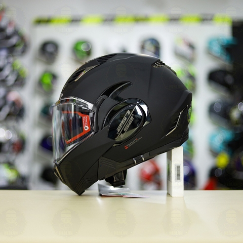 Mũ lật hàm LS2 FF900 Valiant II Đen Nhám Lật Hàm FREESHIP