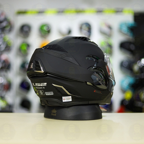 Mũ lật hàm LS2 FF900 Valiant II Đen Nhám Lật Hàm FREESHIP