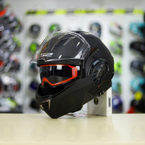 Mũ lật hàm LS2 FF900 Valiant II Đen Nhám Lật Hàm FREESHIP