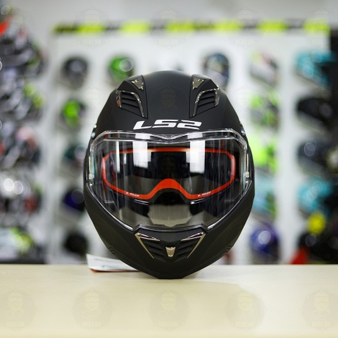 Mũ lật hàm LS2 FF900 Valiant II Đen Nhám Lật Hàm FREESHIP