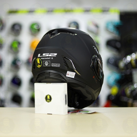 Mũ lật hàm LS2 FF900 Valiant II Đen Nhám Lật Hàm FREESHIP