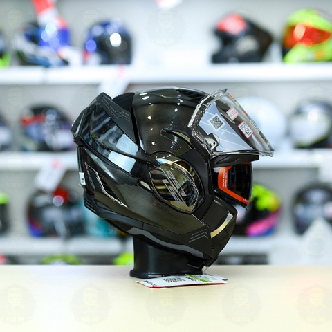 Mũ lật hàm LS2 FF900 Valiant II Xám Xước Bóng Orbit Lật Hàm FREESHIP