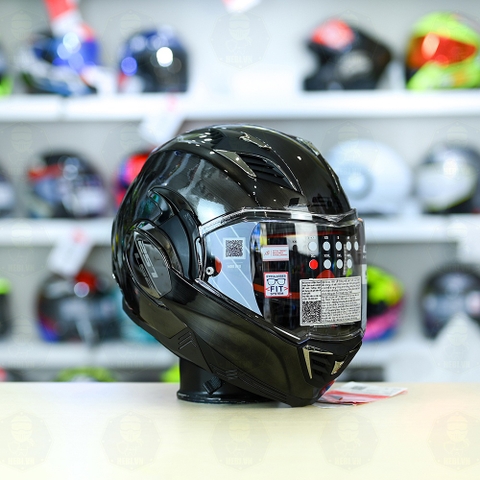 Mũ lật hàm LS2 FF900 Valiant II Xám Xước Bóng Orbit Lật Hàm FREESHIP